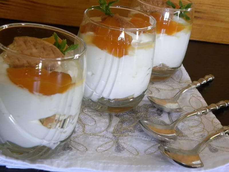 Greek yogurt dessert